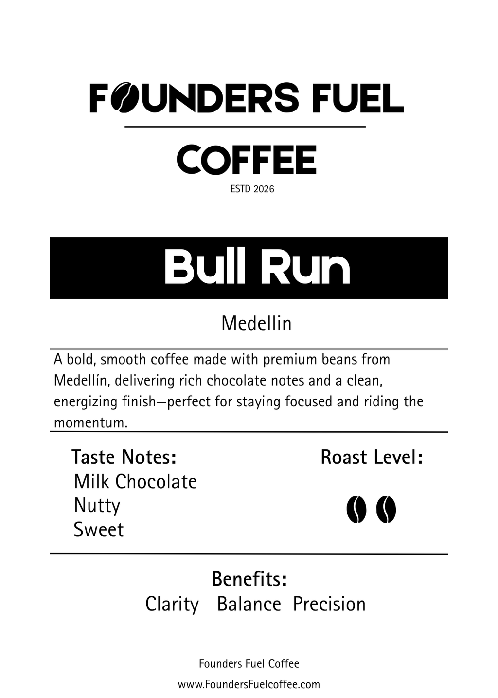 Bull Run → High Performance Trading Blend